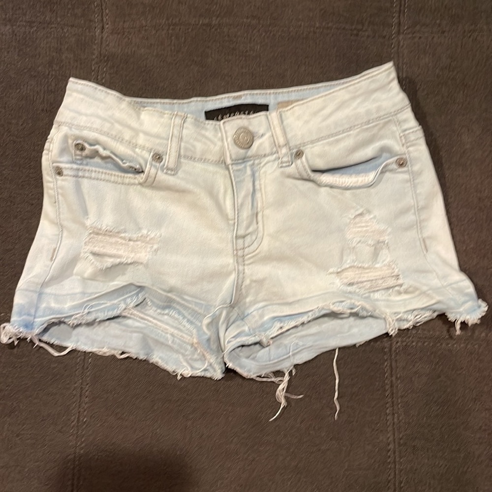 BUNDLE - (3) Aeropostale girls denim shorts - size 000 - Picture 5 of 10